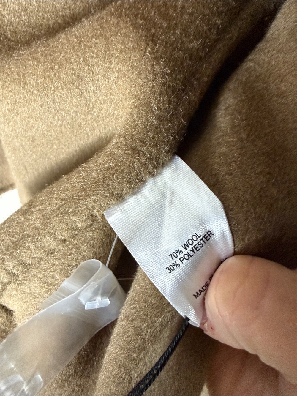 L'Academie Milly Wool Jacket in Olive Green - Picture 7 of 8